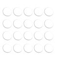 thumbnail image 1 of 20Pcs Creative Clear Glass Table Bumpers Glass Table Rubber Spacers, 1 of 3