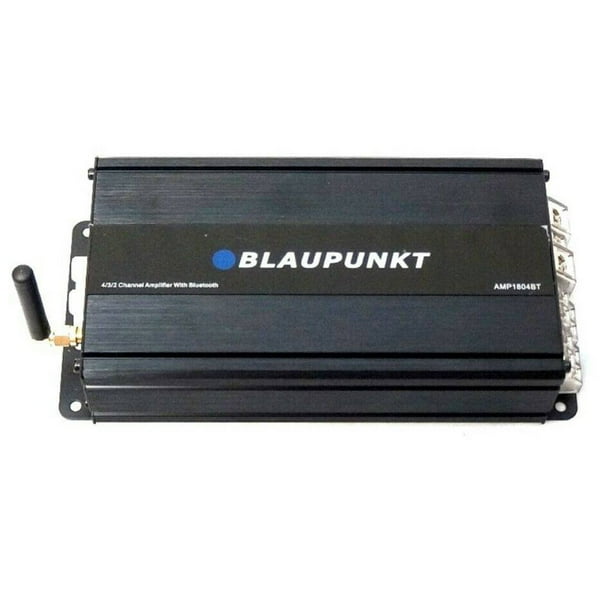 Blaupunkt AMP1804BT 1600 Watts Max 4 Ohms 4Channel Bluetooth Full