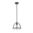 thumbnail image 2 of Lighting IRONCLAD Industrial 1 Light Rubbed Bronze Mini Ceiling Pendant 9" Wide, Oil Rubbed Bronze, 2 of 4