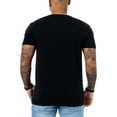 thumbnail image 2 of HEADS OR TAILS Rhinestone Studded Graphic Printed T-Shirt, Slim Fit Crewneck Tee for Men Women Unisex, Bison, 2 of 8