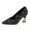 Black, variant on Women's Block Heel Pumps Dress Shoes Pointed Toe Sequin Rhinestone Heels for Party Wedding Evening