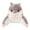 Grey, variant on Hamster Reading Pillow with Arms for Adults,Back Pillow for Bed Sitting Up,Soft Plush Backrest Pillow,Cartoon Office Chair Lumbar Support Bed Rest Pillow (Grey, 17.7x15.7 inches)
