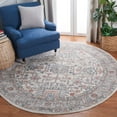 thumbnail image 2 of SAFAVIEH Oregon Creighton Floral Bordered Area Rug, Grey/Ivory, 5'1" x 7'6", 2 of 9