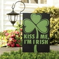 thumbnail image 3 of St. Patrick's Day Outdoor Flags Irish Garden Flag St Patricks Day Green Lucky Outdoor Flags 12.5''×18'' Linen Vertical Double Sided Garden Flag for Home,Holiday Gift, 3 of 4