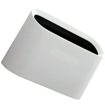 IDEANATEGRATE Desk Garbage Can Wastepaper Container White 1Pcs