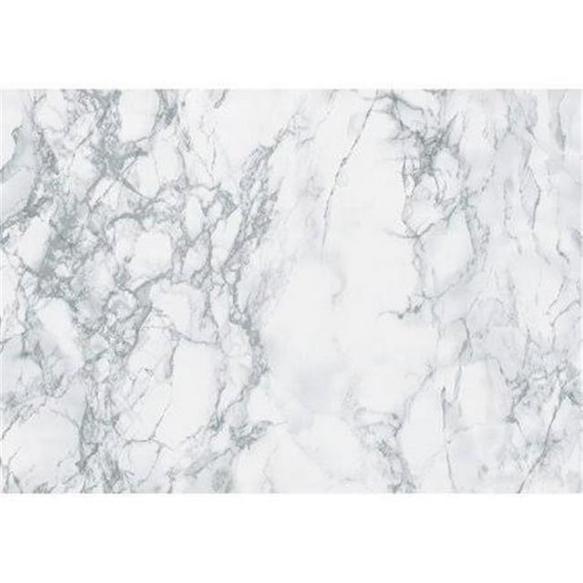 17 x 78 in. Decorative Self Adhesive Film, Marble Grey