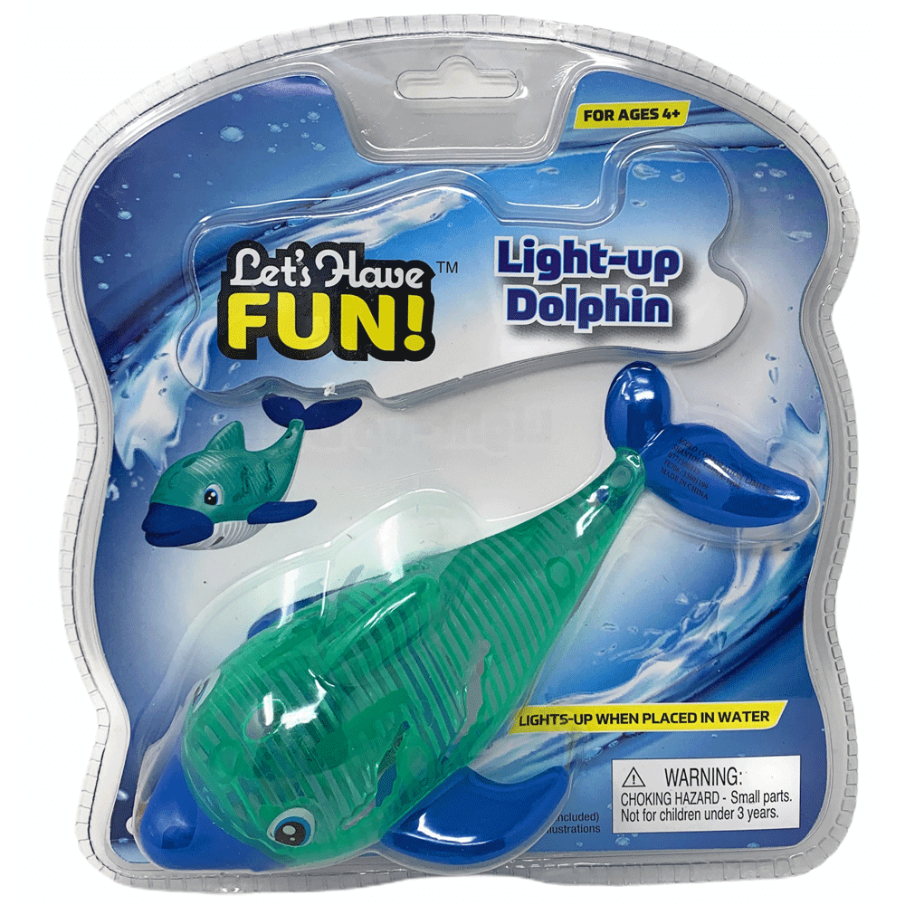 Agglo Let's Have Fun Water Activated Light Up Toy for Pool and Bath