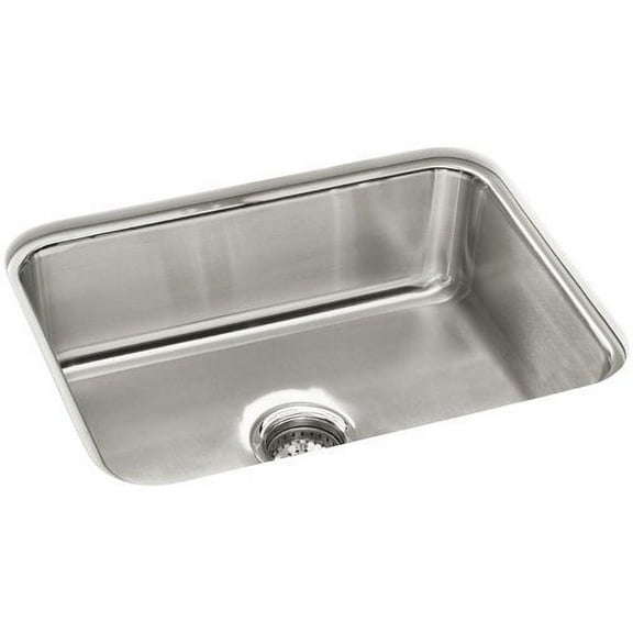 Sterling 97447 Mcallister 24" Single Basin Undermount Stainless Steel Kitchen Sink -