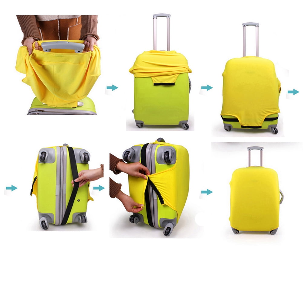 8 Housses Protection Roulettes Valise Silicone - Anti-usure & Réduction Bruit Pour Bagages