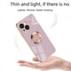 thumbnail image 4 of Para funda de teléfono Apple iPhone 13 12mini/11Pro max, funda protectora magnética para automóvil con anillo chapado, 4 of 4