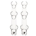 thumbnail image 3 of icolorfuled Silver Durable Iron Binder Rings Mechanisms for A4 Loose Leaf Storage Use Office School Home, 3 of 6