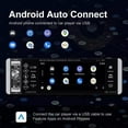 thumbnail image 4 of 5.1" Single DIN Car Radio Stereo Wireless CarPlay Auto AUX USB Bluetooth w/ MIC, 4 of 5