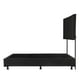 thumbnail image 4 of Box Base Cama Matrimonial + Cabecera Bilbao Negro, 4 of 8