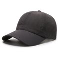 thumbnail image 1 of Gorra de béisbol con placa de luz de color, transpirable, perforada, parasol, gorra de béisbol coreana de moda, 1 of 6