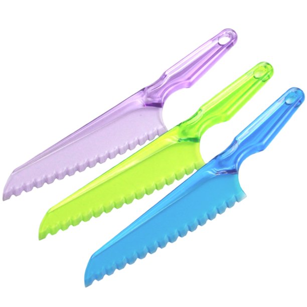 Chef Craft Colorful Stain Resistant Serated 12.5" Lettuce Knife