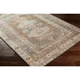 thumbnail image 5 of Mark&Day Washable Rugs, 6x9 McCordsville Traditional Brown Area Rug, Brown Blue Cream Carpet for Living Room, Bedroom or Kitchen (6'7" x 9', Machine Washable), 5 of 10