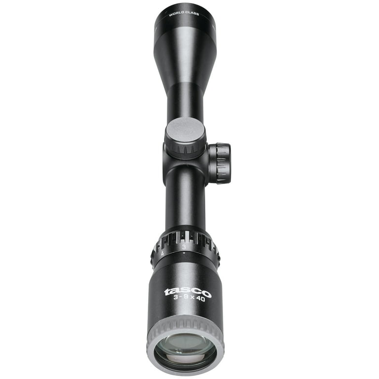 Tasco World Class Riflescope 3-9x40 30/30 Duplex with Rings