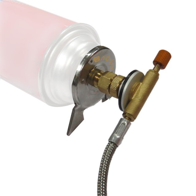 Lixada Adaptador del Tanque Cartucho de Gas Convertidor de Esutufa Campaña Excursionismo al Aire Lib Abanopi Conector de estufa