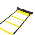 thumbnail image 2 of Agility Training Ladder Soccer Speed Jumping Sport Equipment Football Footwork Ring Football Footwork Practise 3.5m Yellow, 2 of 8