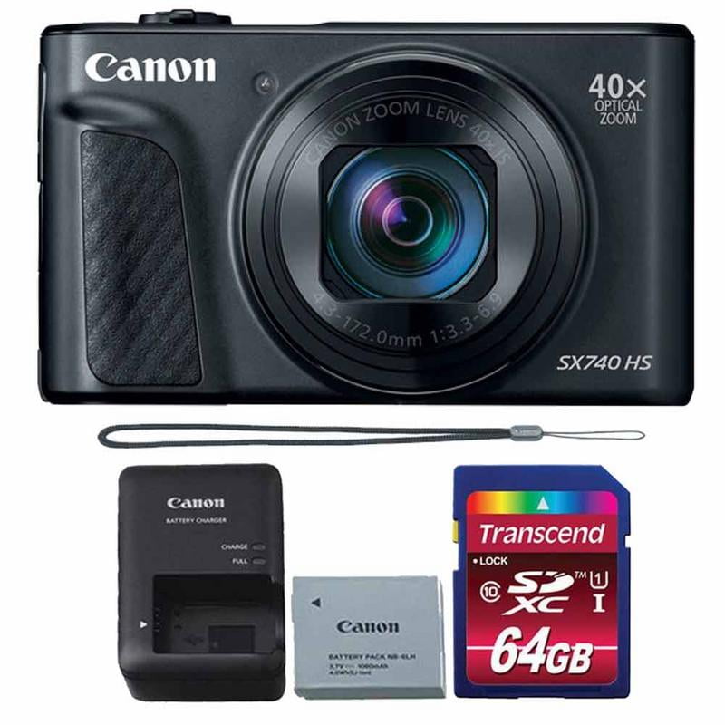 Canon PowerShot SX730 HS 20.3 Megapixel Compact Camera - Black 