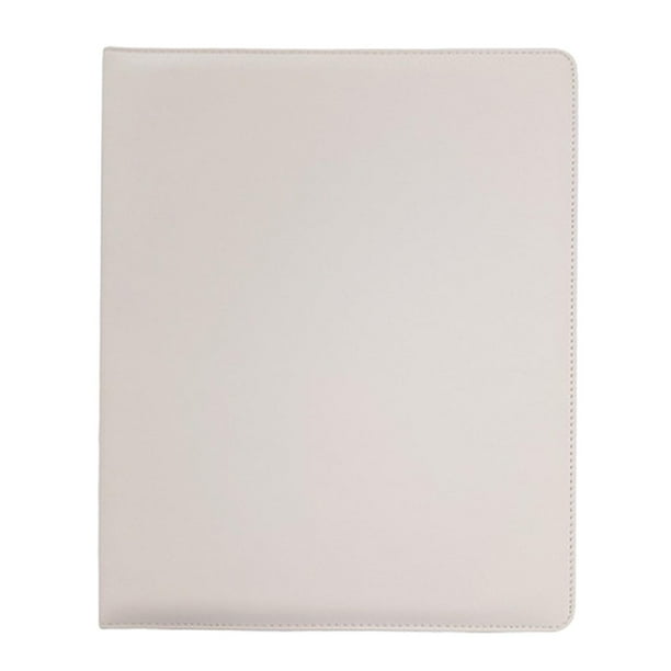 Carpeta con soporte para tarjetas fotográficas perfecl A5 cubierta de cuero PU Rosa