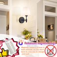 thumbnail image 2 of Apliques de pared a pilas Nekhung RGB con control remoto, set, 2 of 6