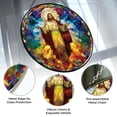 thumbnail image 2 of Suncatcher con vitral de 34 cm de 365CUSGIFTS Jesus, 2 of 6