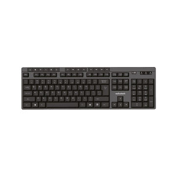 RadioShack Wired Keyboard - Black, English, USB-A, 119 Key