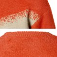 thumbnail image 4 of ZKCCNUK Men's Autumn And Winter New Men's Round Neck Pullover Bottoming Shirt Color Matching Bright Color Casual Large Size Sweater European Size Knitted Sweater, 4 of 7