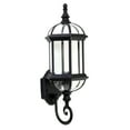 thumbnail image 2 of S SERENABLE Lanterne Murale Extérieure Imperméable en Aluminium pour Patio, Maison, Porte d'Entrée, Noir, 2 of 9