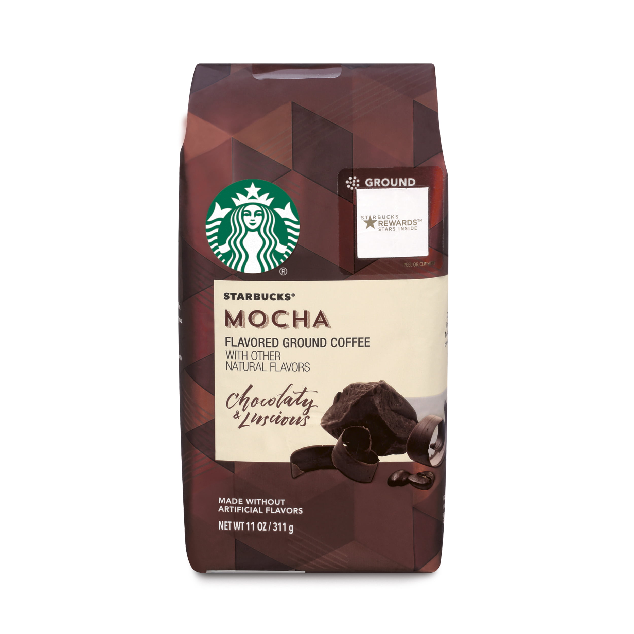 Starbucks Flavored Ground Coffee — Mocha — No Artificial