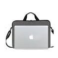 thumbnail image 2 of EIGTHTAIL Laptop Bag 15.6 Inch Waterproof Computer Bag for Men Women Shockproof Protective Travel Computer Case with Trolley Belt Black, 2 of 2