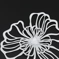thumbnail image 2 of M Buder 5PCS Metal Flower Wall Decor Iron Wall Art White Green 2 Layer Hollow Hanging Decor for Wall Living Room Office (9.06 inches / 23 cm) Premium Sculptures Set, 2 of 5