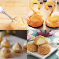 thumbnail image 3 of Kit de decoración de pasteles de 9 piezas: Suministros, boquillas para glaseado, mangas pasteleras, acoplador, adaptador, herramienta para hornear, cupcakes y galletas DIY., 3 of 5