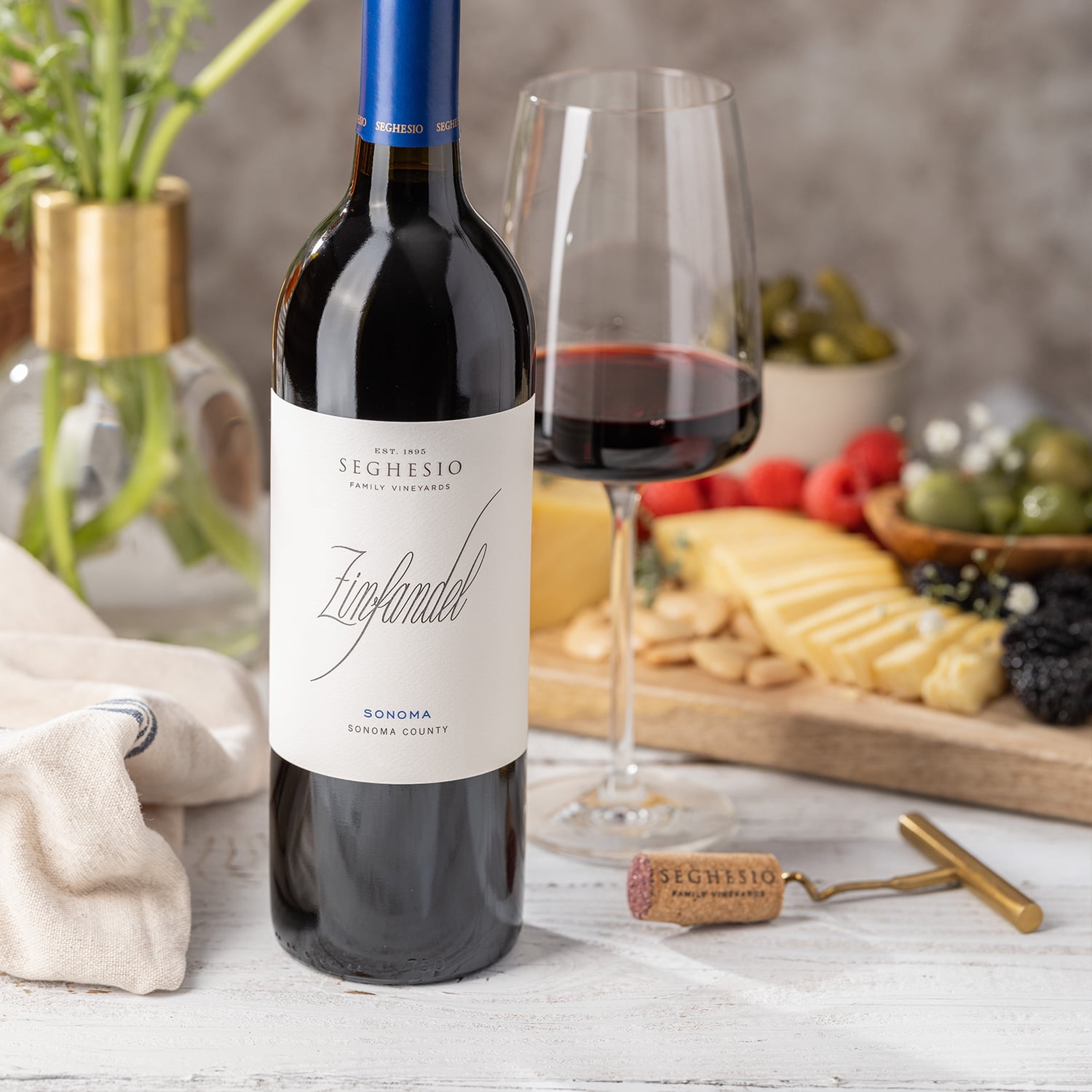 さえぽんページ Seghesio Zinfandel Sonoma County 750mL Bottle with Heritage