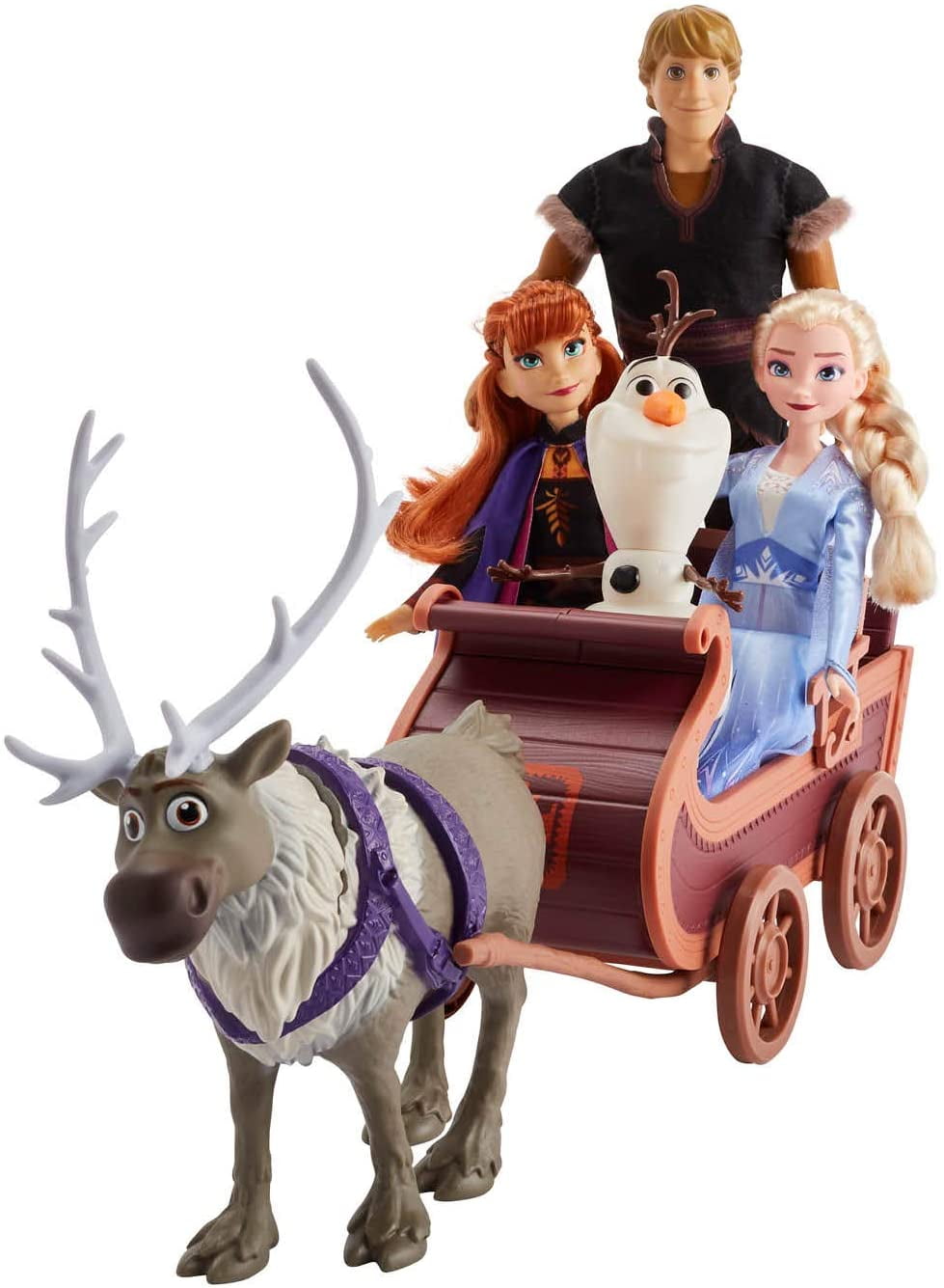  Disney Frozen Sledding Adventures : Toys & Games