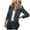 Dark Gray, variant on sususu Womens Blazers Dressy Casual,Fall Jacket,Casual Long Sleeve Notch Lapel Slim Fit Work Jacket Outerwear for Women - Dark Gray