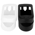 thumbnail image 1 of 2 Pack Portable Pulse Oximeter Protective Cover Silicone Case for Home Travel (Black and White), 1 of 4