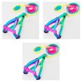 thumbnail image 1 of Transemion Animaux Harnais Réglable Escape Proof Animal Contrôle Marche Sangle d'Entraînement Confortable Coloré avec Boucle Clip 3Set, 1 of 6
