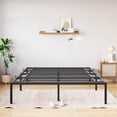 thumbnail image 6 of FULL Modern Metal Bed Frame No Box Spring Needed, Reinforced Steel Structure with Heavy Duty Metal Slats, Easy to Assemble, Under 12 inch Storege Space, Anti Mattress Sliding, Noise Free, 6 of 8