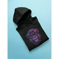 thumbnail image 3 of Purple Monkey Face Hoodie Women -Image by Shutterstock, Female Medium, 3 of 4