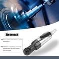 thumbnail image 3 of Llave de trinquete neumática de vástago recto con accionamiento cuadrado de 3/8", herramienta profesional (conector de entrada de aire japonés predeterminado), 3 of 12