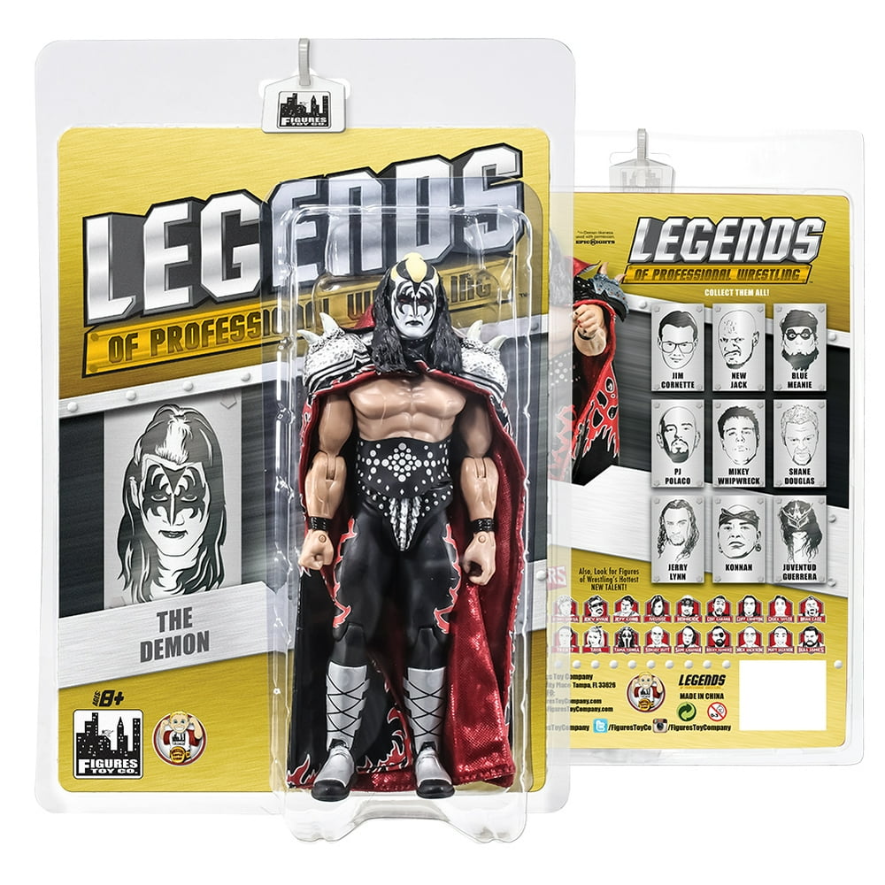 Legends of Professional Wrestling Series Action Figures The Demon