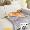 thumbnail image 4 of kurtrusly Pet Blankets For Ultimate Comfort Medium Dogs And Cats Wide Rang Of Uses Soft Warm Sleep Mat For Pet Light grey, 4 of 6