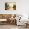 thumbnail image 3 of Stupell Industries Farmhouse Fly Fisher at Misty River White Framed Giclee Art, 24 x 16, by Petals Prints Design, 3 of 8