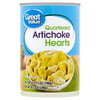 Great Value Quartered Artichoke Hearts, 13.75 oz