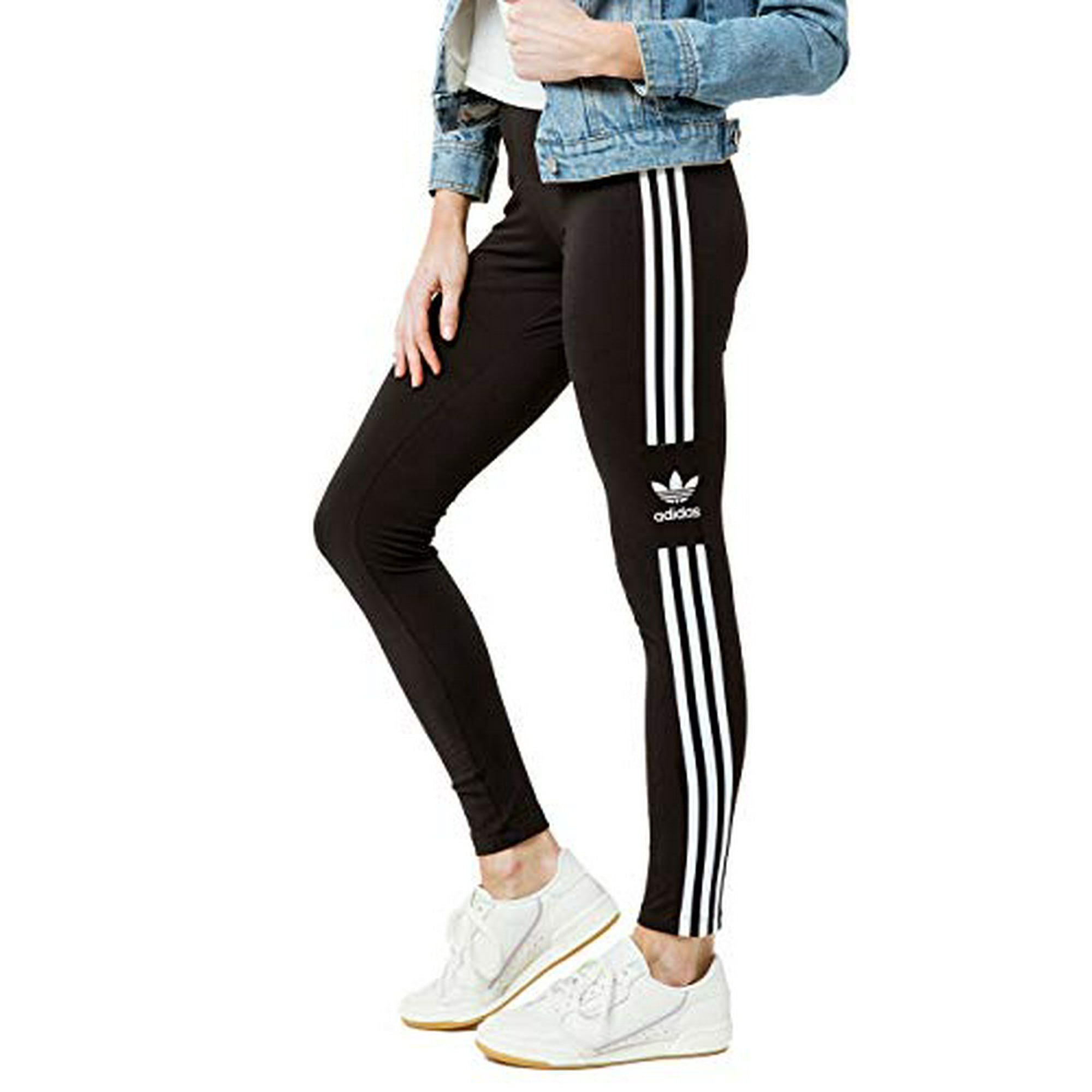 adidas Originals Womens Trefoil Tights black Medium