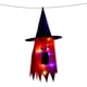 thumbnail image 2 of Fantasma Iluminado Con Sombreros Bruja Espeluznante Halloween () Rojo, 2 of 4