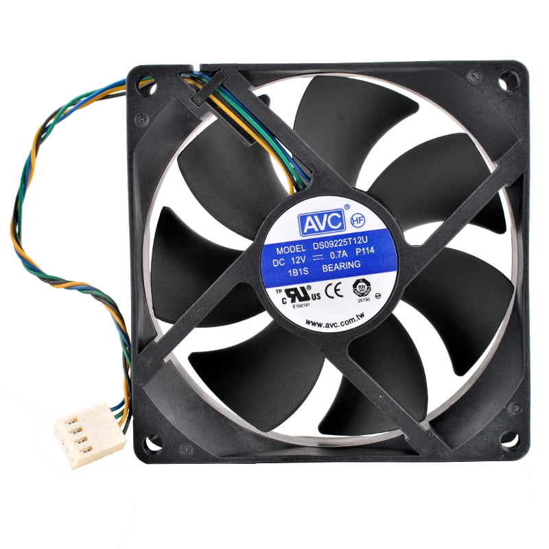DS09225T12U 9.2cm 92mm fan 92x92x25mm DC12V 0.70A 4pin High speed axial flow fan cooler cooling fan for chassis CPU