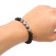 thumbnail image 5 of Pulsera magnética ANGGREK 2 pulseras de cuentas para Aliviar el dolor hombres y mujeres, 5 of 8